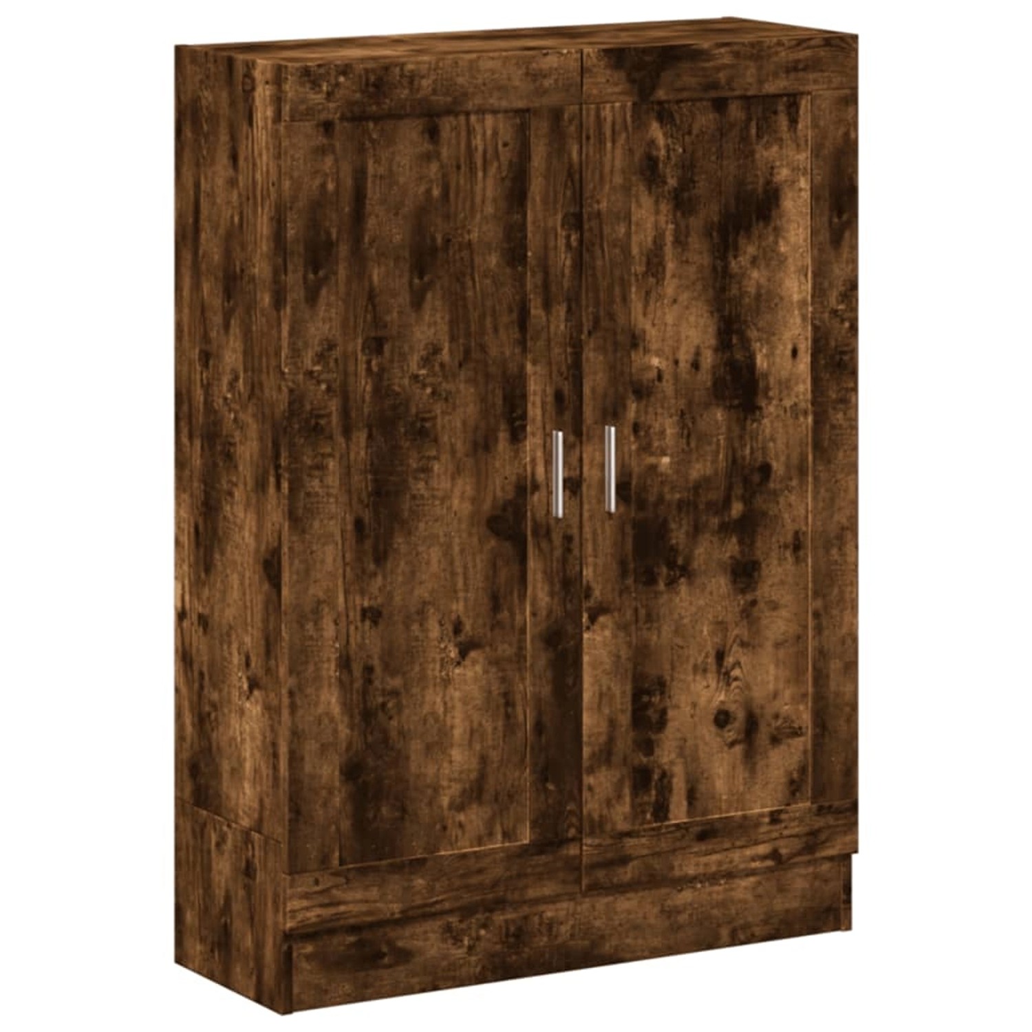 vidaXL Bücherschrank Räuchereiche 82,5x30,5x115 cm Holzwerkstoff günstig online kaufen