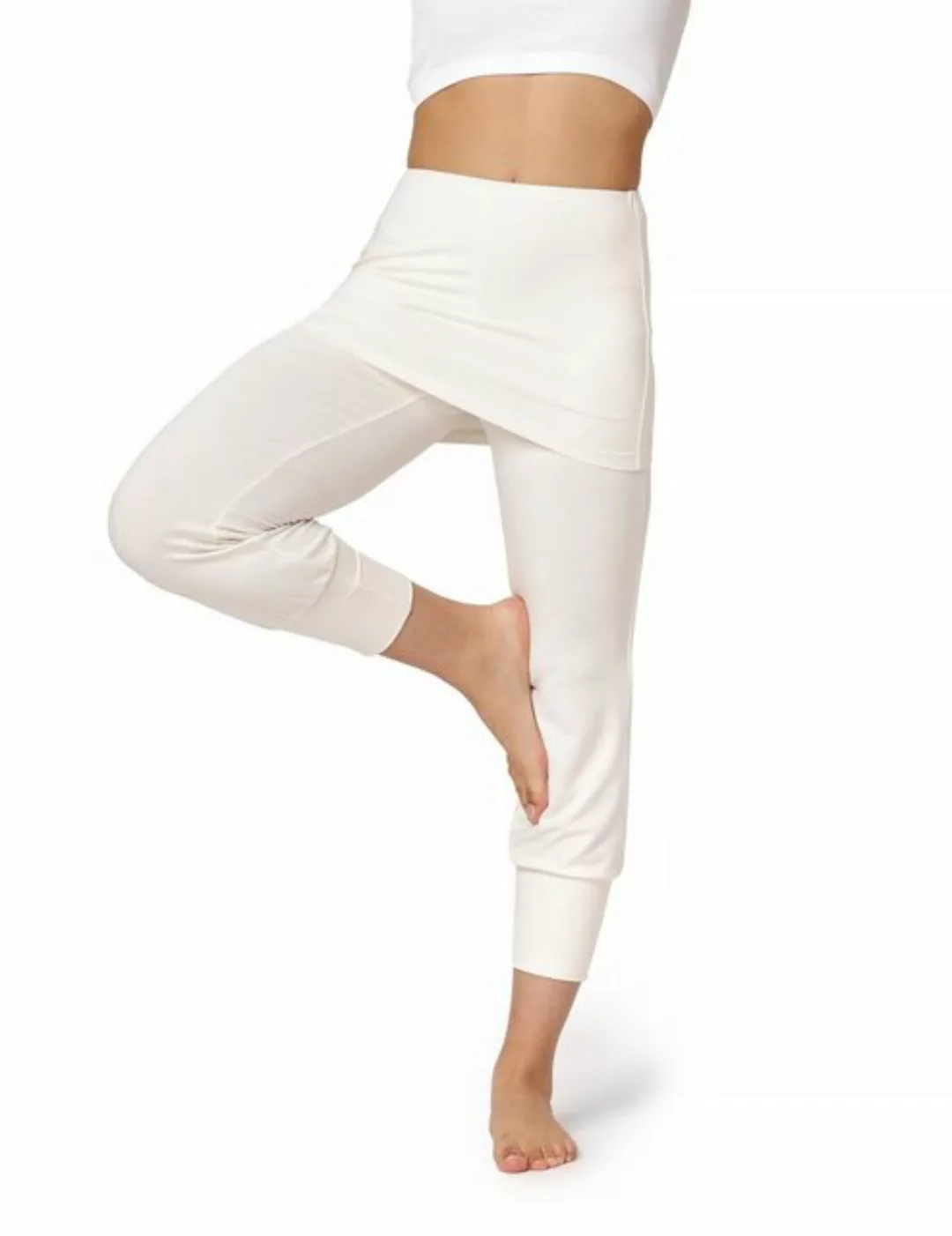 Bellivalini Leggings Yoga Leggings Damen Yogahose mit Rock 3/4 BLV50-276 (1 günstig online kaufen