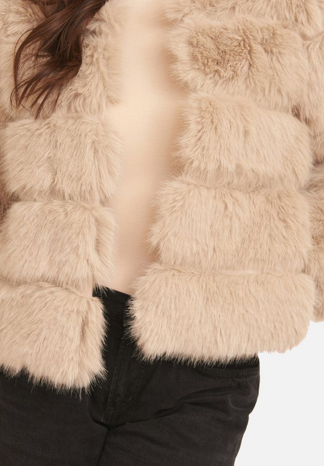 GINI LONDON Outdoorjacke Gini Soft Touch Fur Gini Soft Touch Felljacke günstig online kaufen