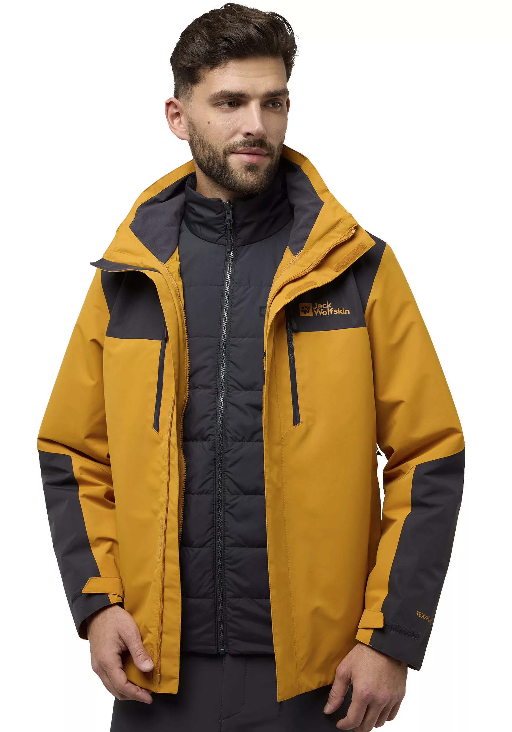 Jack Wolfskin 3-in-1-Funktionsjacke "Funktionsjacke JASPER 3IN1", mit Kapuz günstig online kaufen