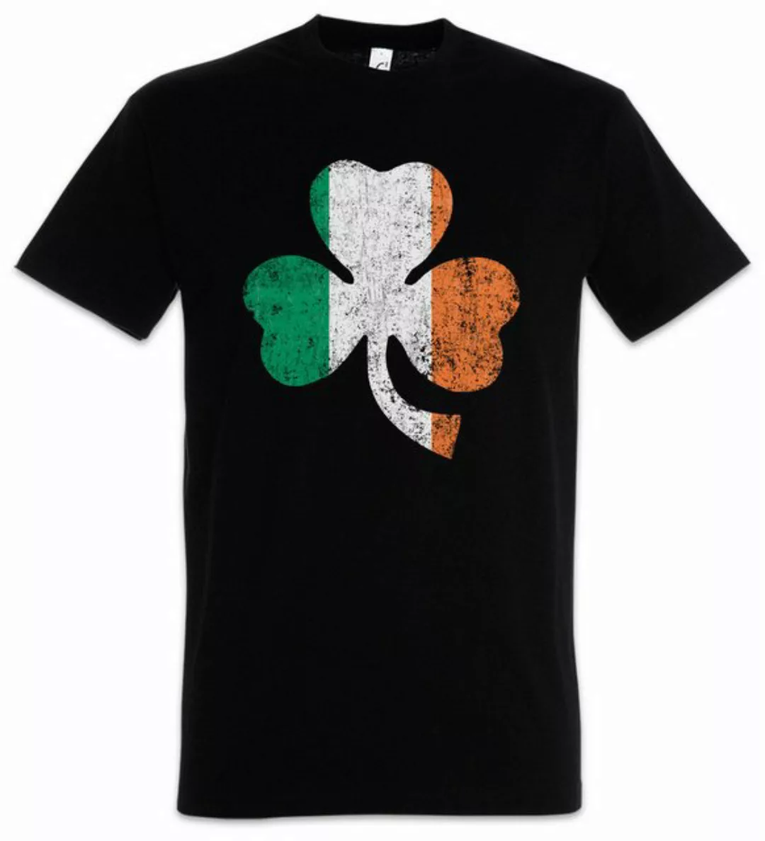 Urban Backwoods Print-Shirt Shamrock Irish Flag Herren T-Shirt Cloverleaf I günstig online kaufen