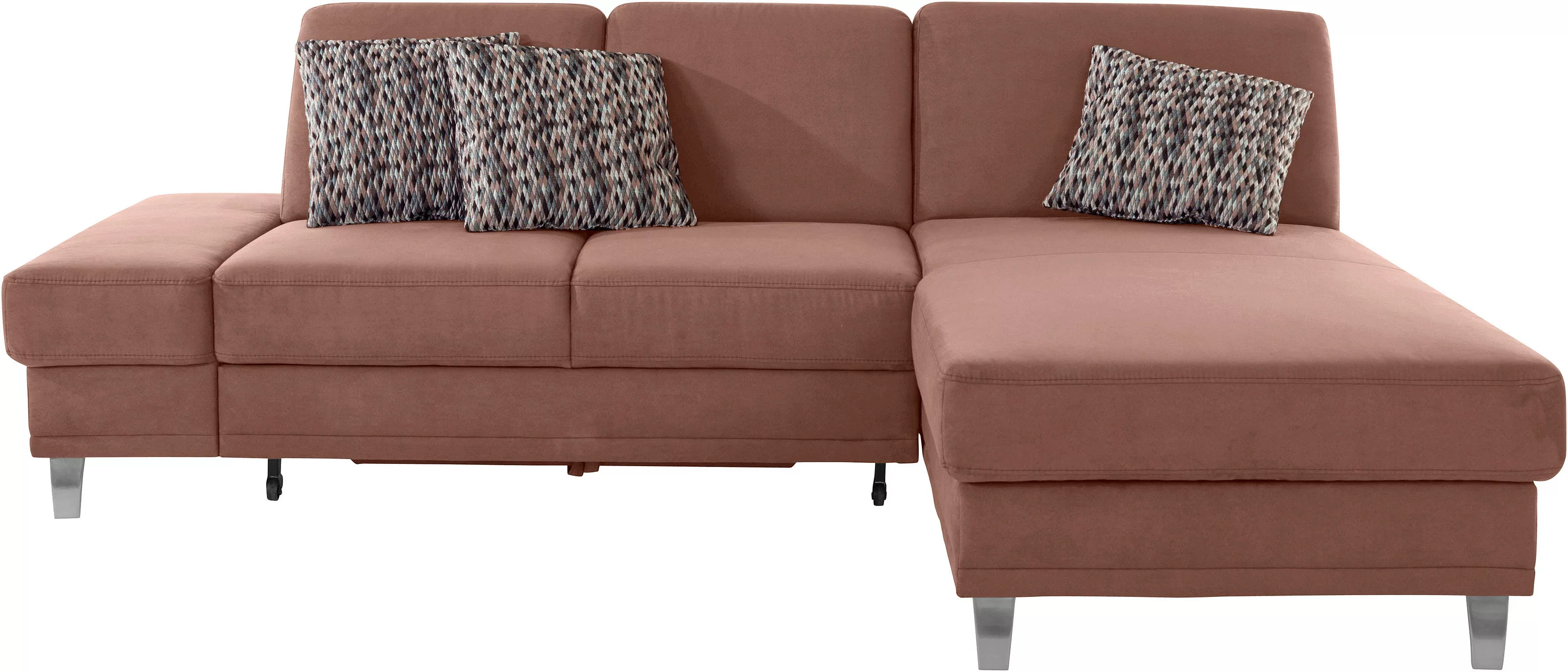 sit&more Ecksofa "Clio L-Form", wahlweise mit Bettfunktion oder Vorziehsitz günstig online kaufen