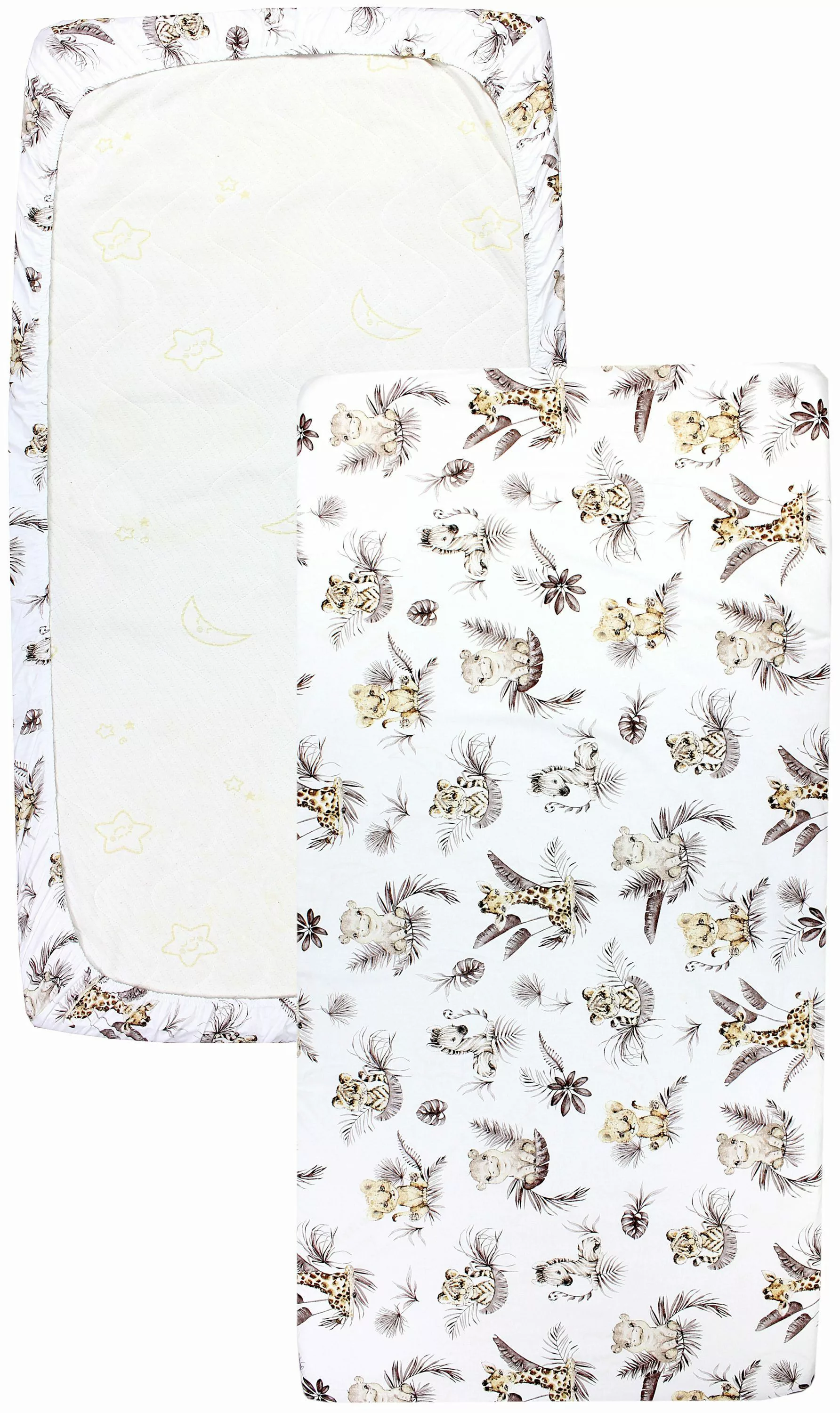 TupTam Spannbettlaken Baby Spannbettlaken Kinder Spannbetttuch günstig online kaufen