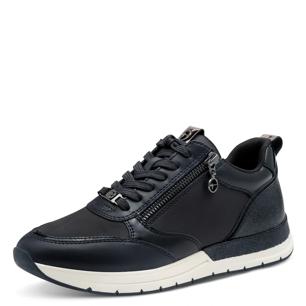 Tamaris Keilsneaker, Freizeitschuh, Halbschuh, Logoaufnäher an der Schuhzun günstig online kaufen