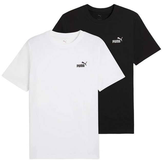 PUMA T-Shirt Herren T-Shirt 2er Pack - ESS Small No. 1 Logo Tee (Packung, 2 günstig online kaufen