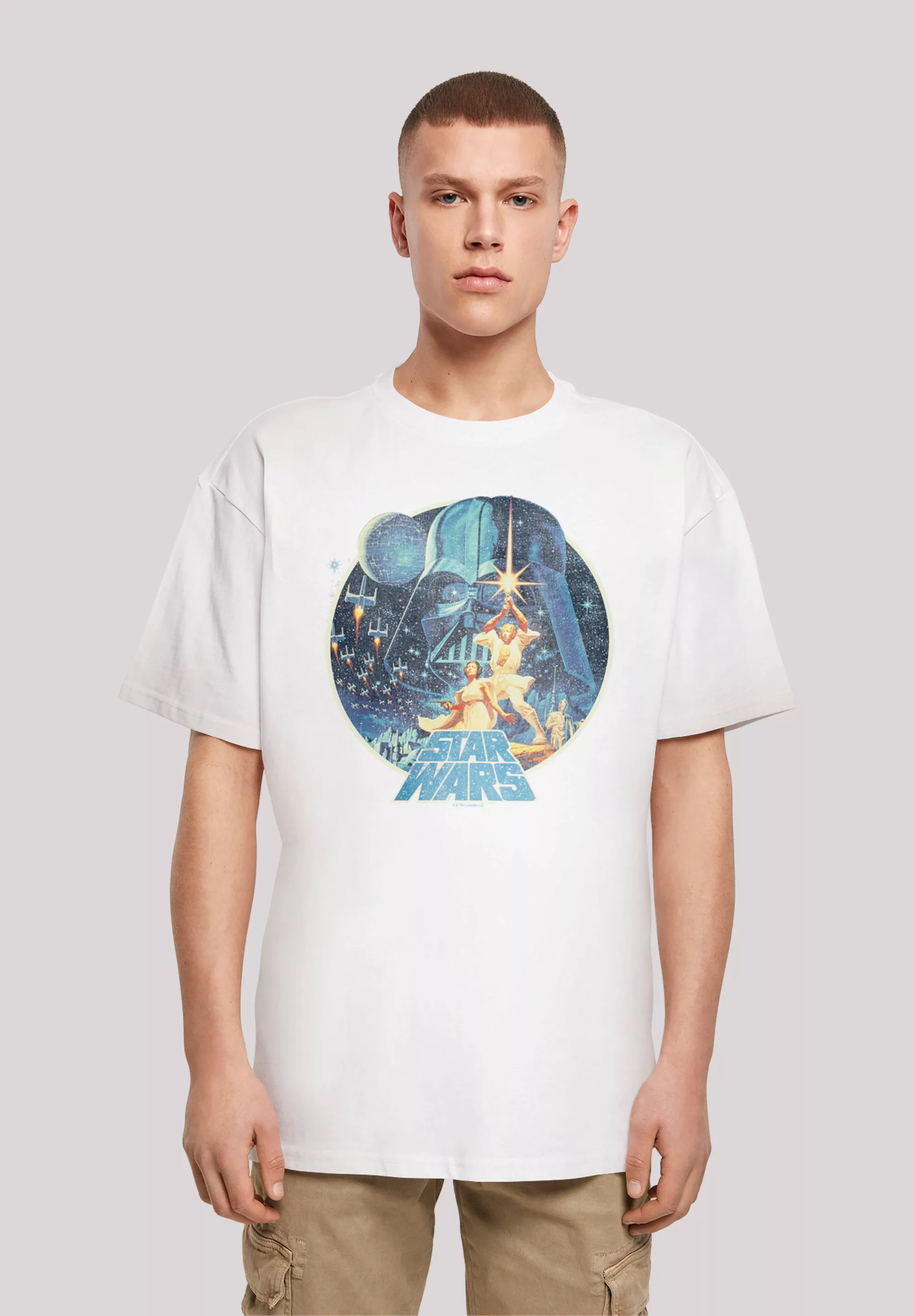 F4NT4STIC T-Shirt "Star Wars Vintage Victory Rebellen Logo" günstig online kaufen