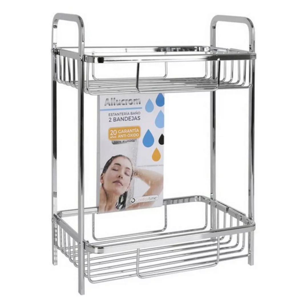 Badezimmerregal Confortime Aluminium (29 X 18 X 40 Cm) günstig online kaufen