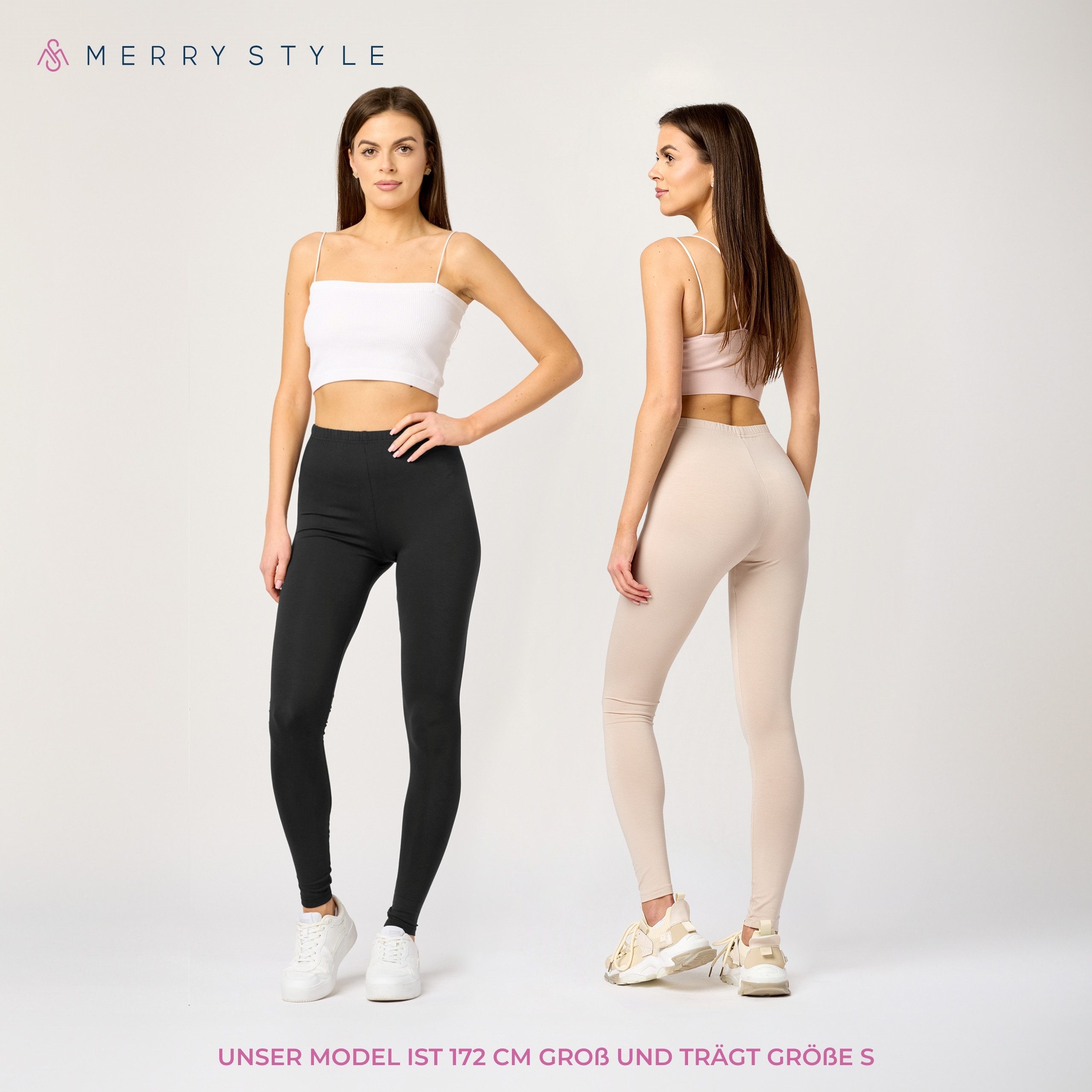 Merry Style Leggings 2er Pack Viskose günstig online kaufen