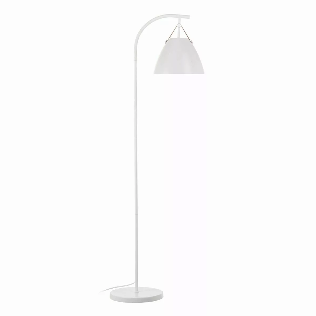 Stehlampe 26 X 26 X 146 Cm Metall Weiß günstig online kaufen