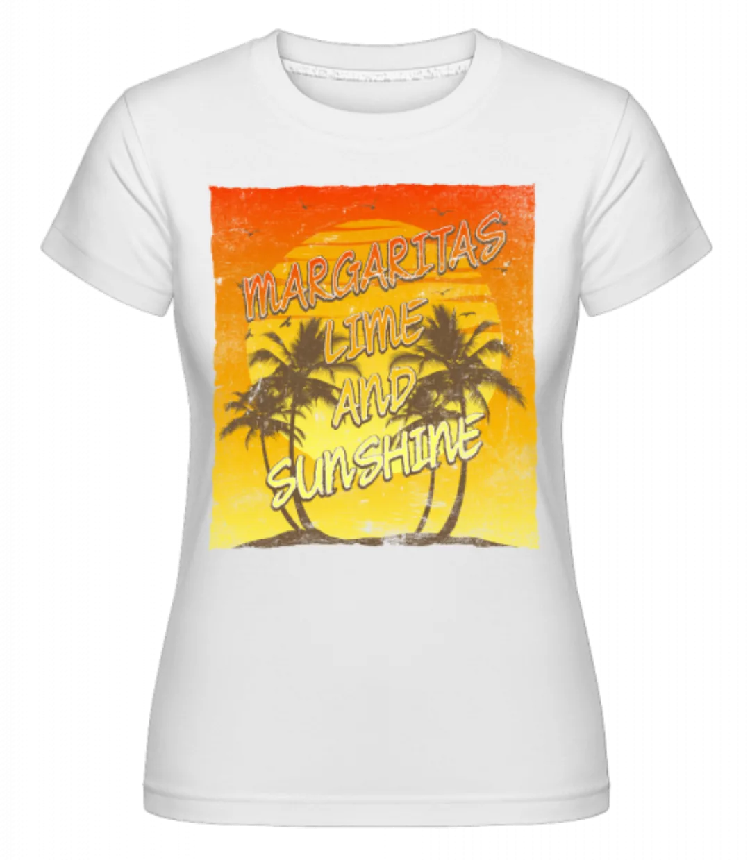 Margaritas And Sunshine · Shirtinator Frauen T-Shirt günstig online kaufen