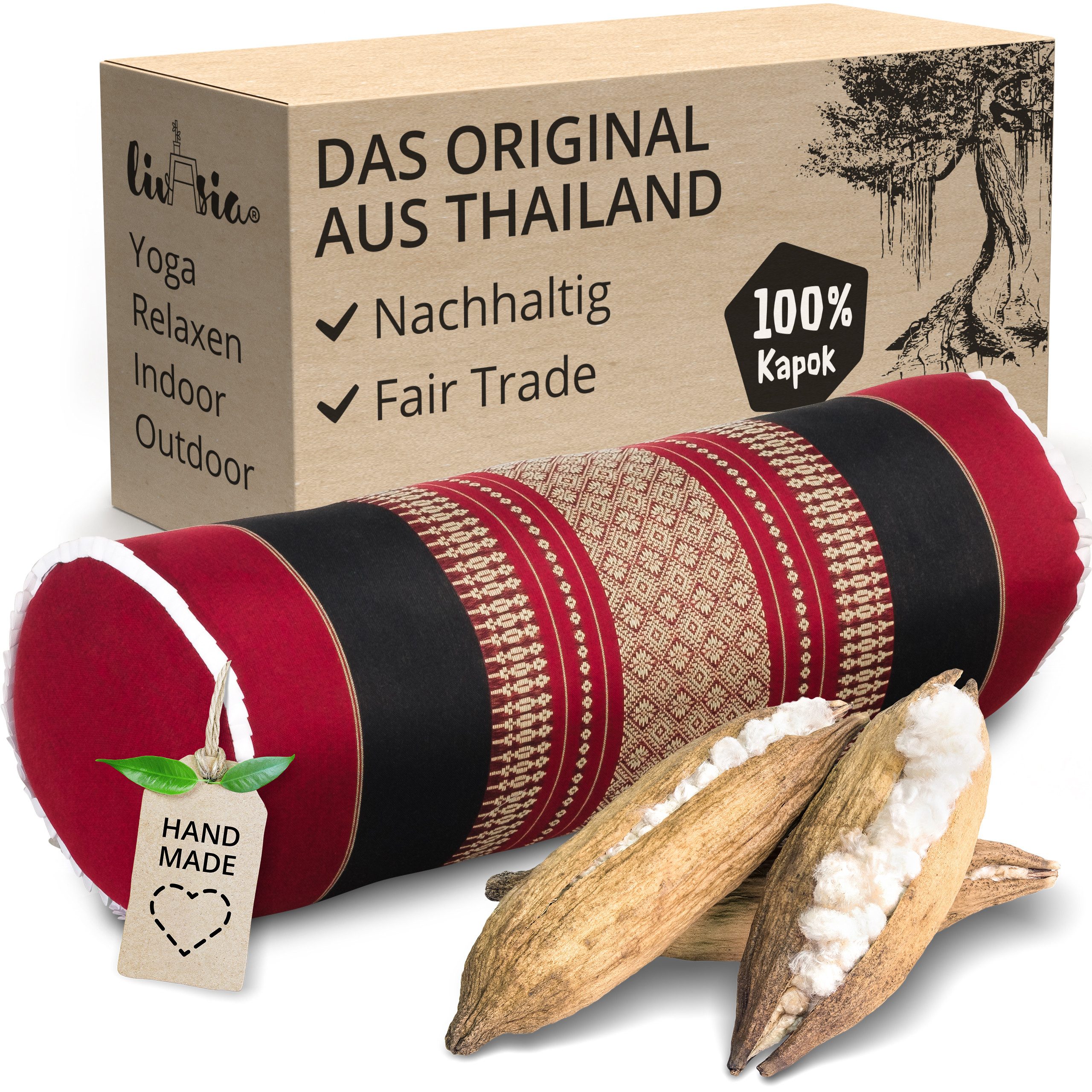 livasia Nackenrolle Nackenrolle, vegan und handgefertigt, günstig online kaufen