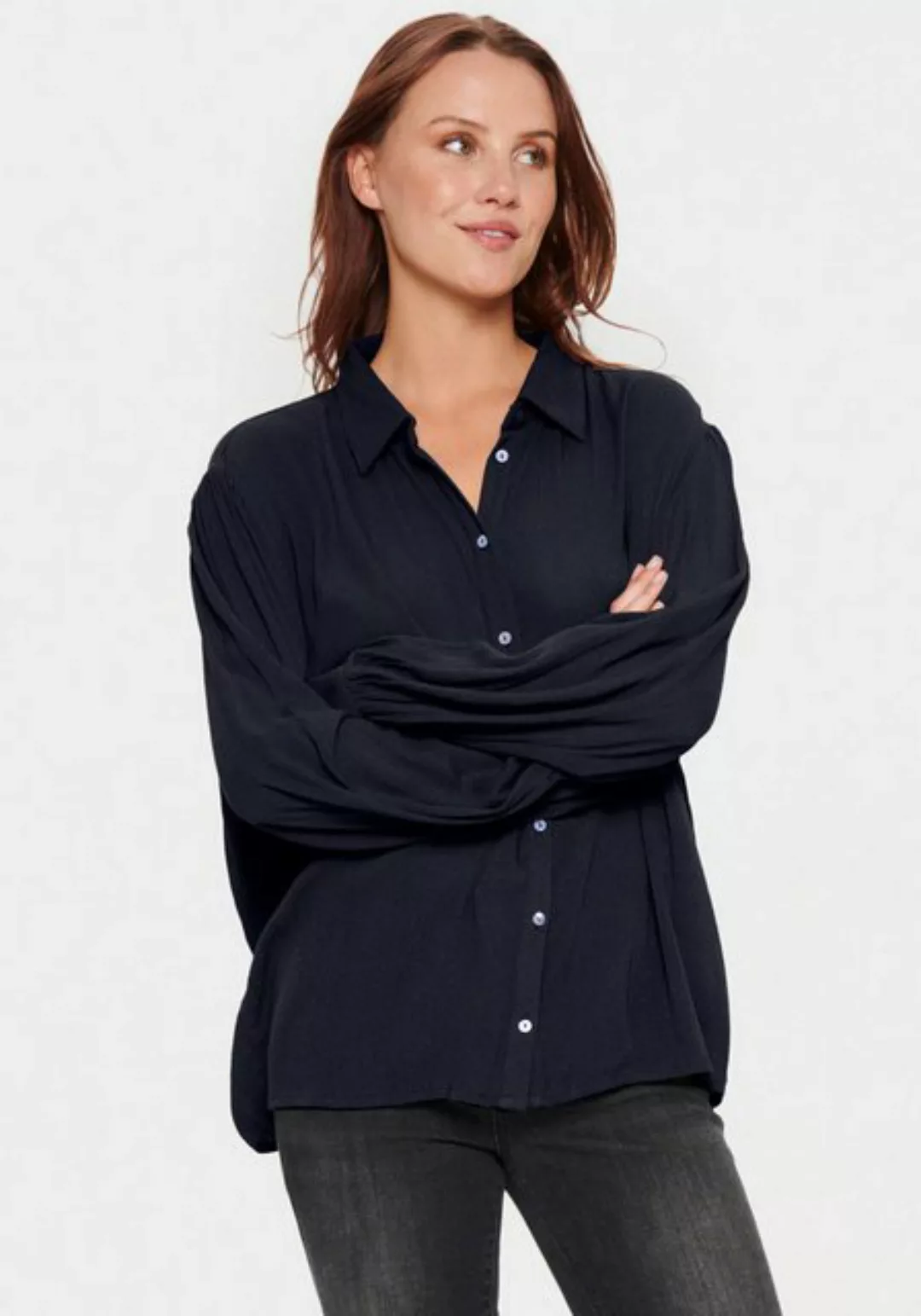 Saint Tropez Hemdbluse AlbaSZ Shirt günstig online kaufen