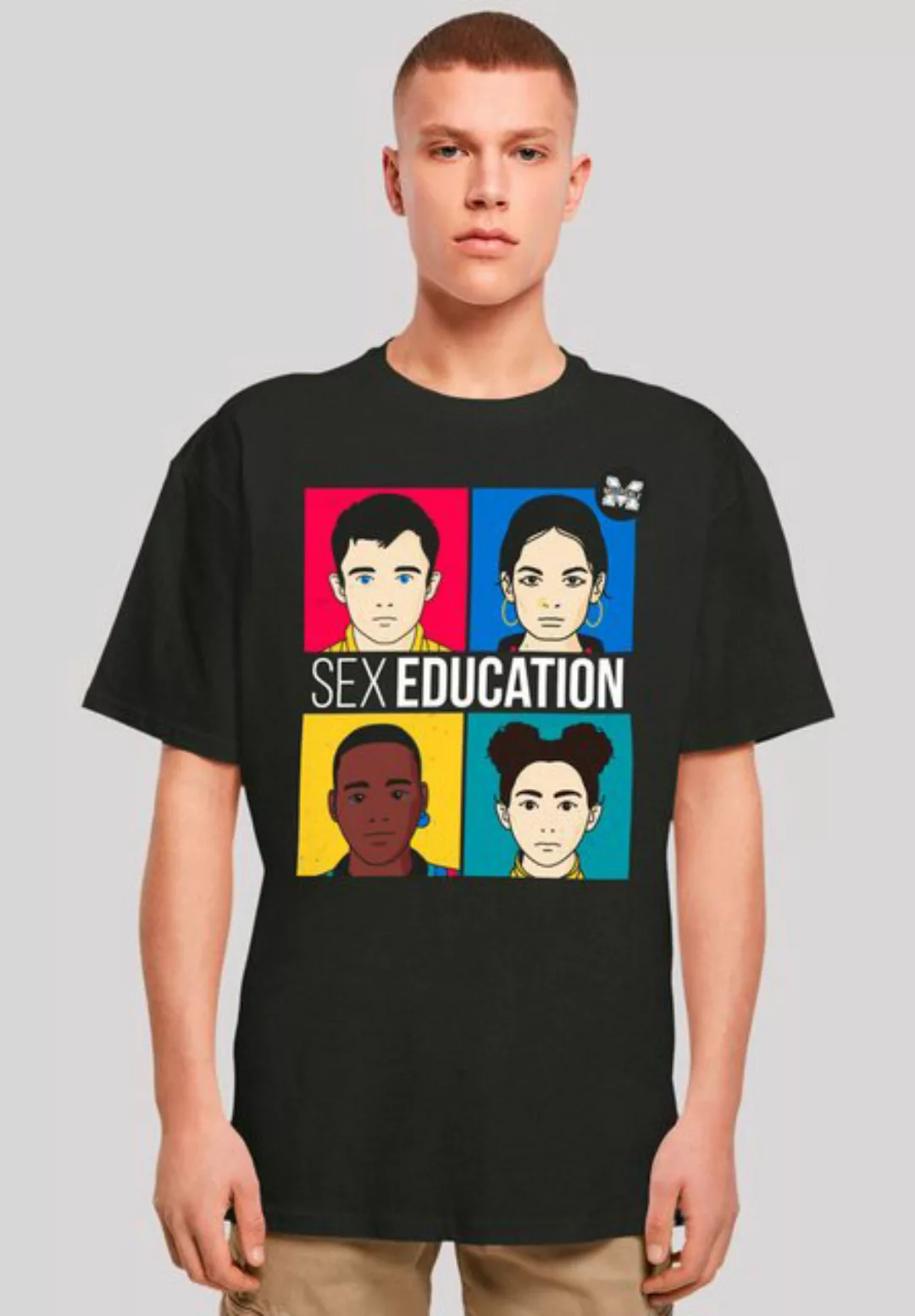 F4NT4STIC T-Shirt Sex Education Teen Illustrated Premium Qualität günstig online kaufen
