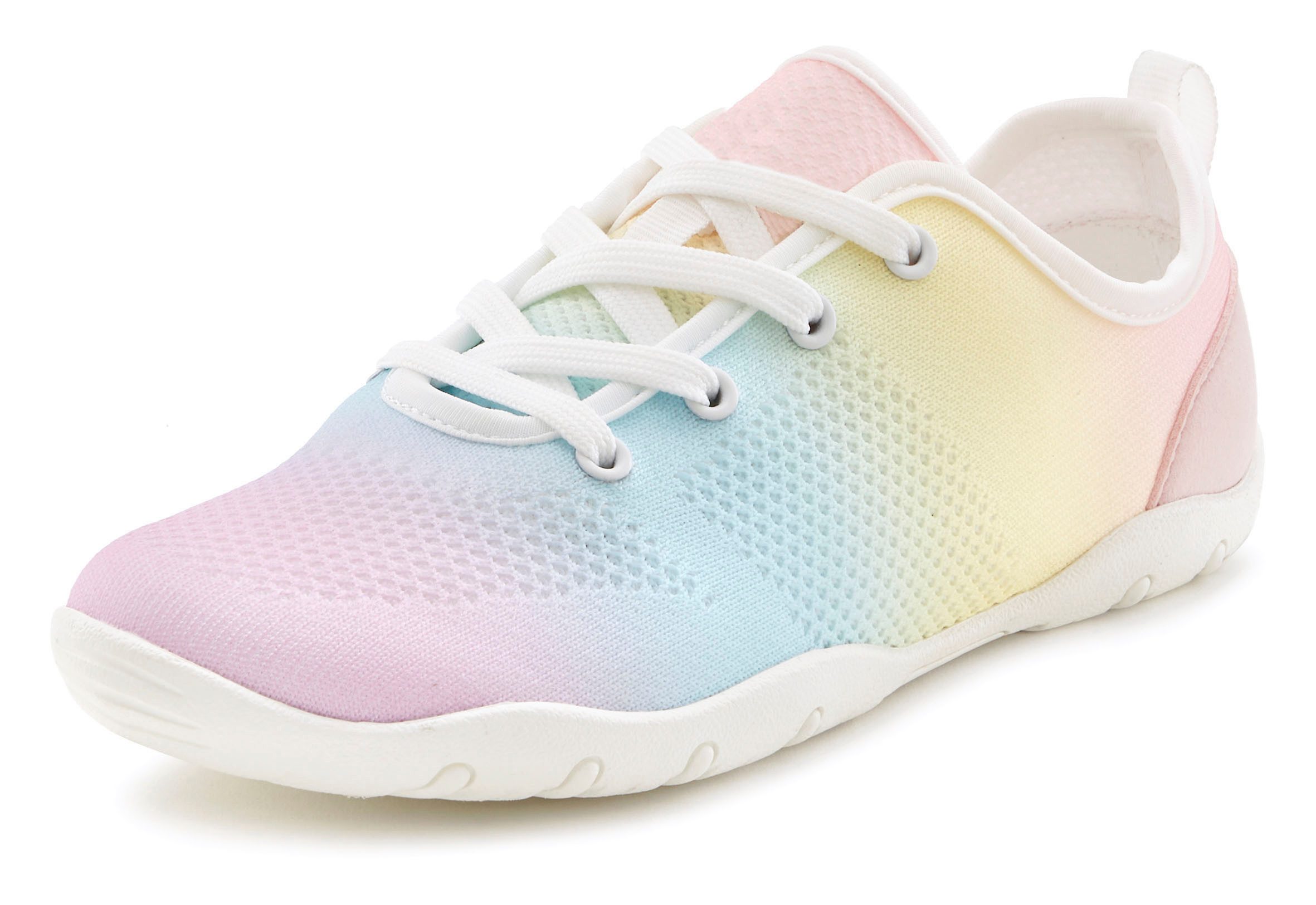 Vivance Sneaker "Schnürhalbschuh,", mit leichter Sohle und modischem Farbve günstig online kaufen