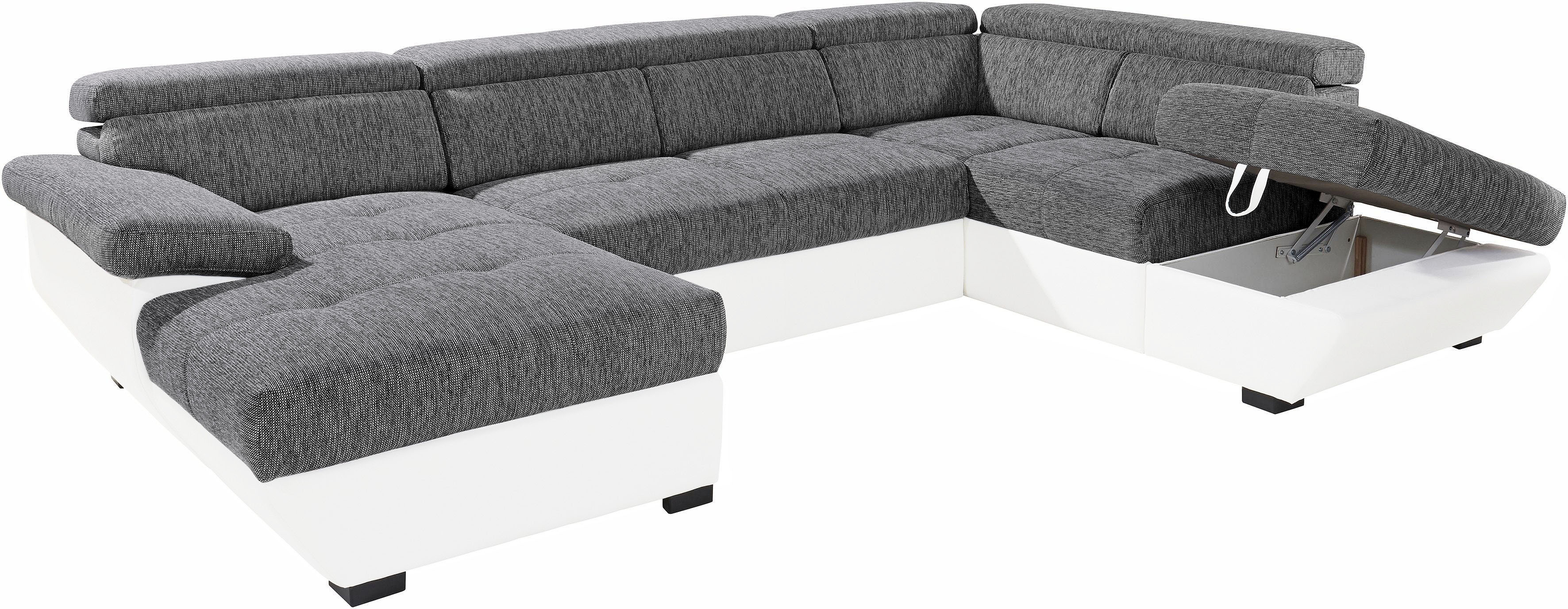 COTTA Polstergarnitur »Speedway U-Form«, (Set), Set bestehend aus: Wohnland günstig online kaufen