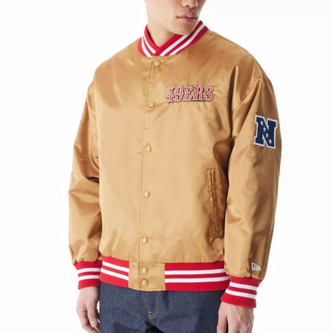 New Era Bomberjacke Varsity Satin San Francisco 49ers günstig online kaufen