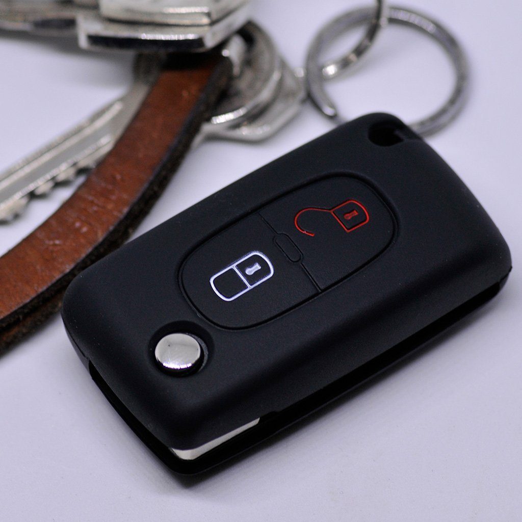 mt-key Schlüsseltasche Autoschlüssel Softcase Silikon Schutzhülle günstig online kaufen