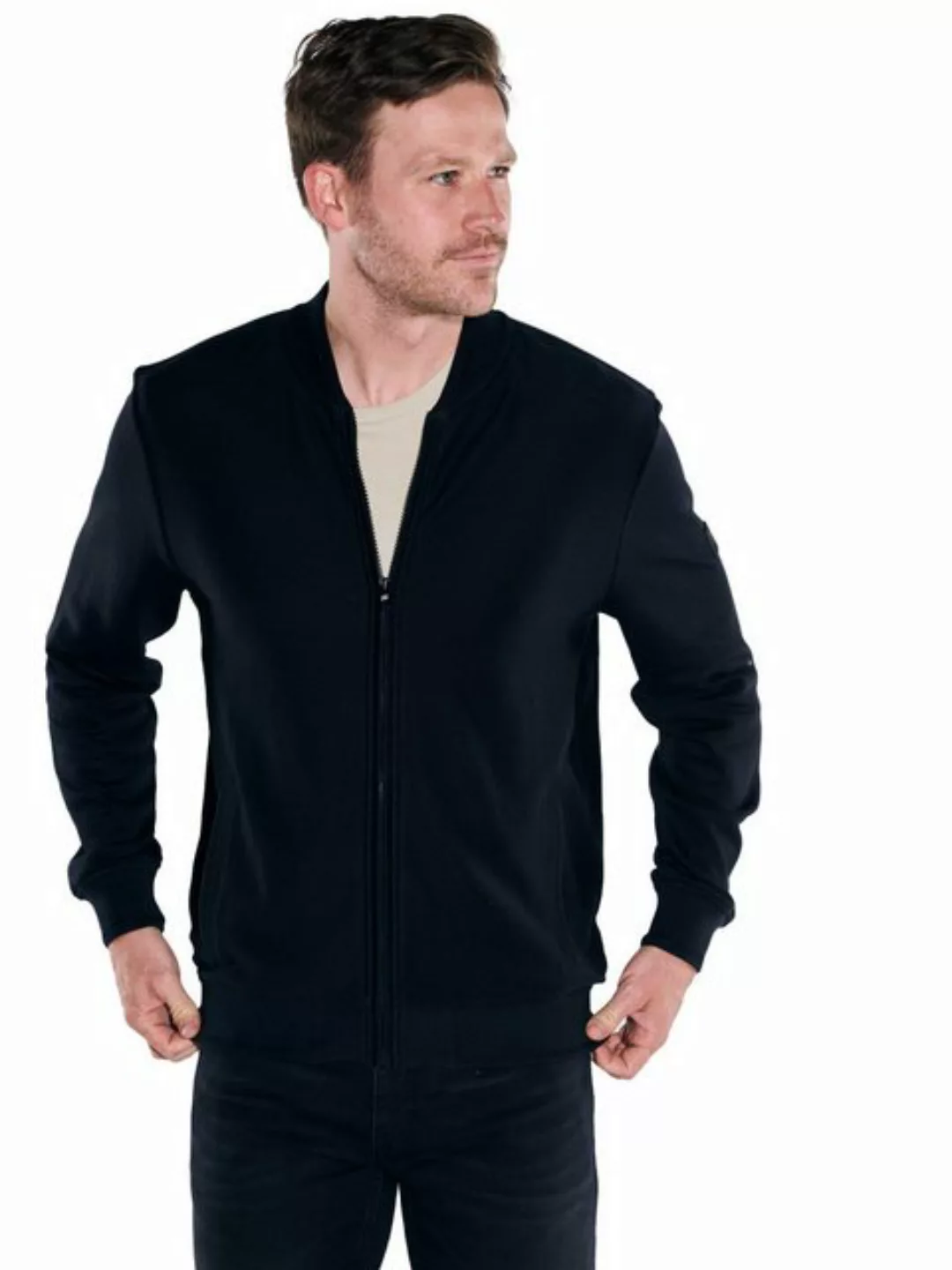 Engbers Sweatjacke Sweatjacke strukturiert günstig online kaufen