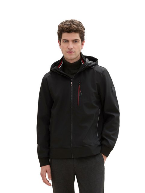 TOM TAILOR Outdoorjacke Softshell Jacke mit Kapuze günstig online kaufen