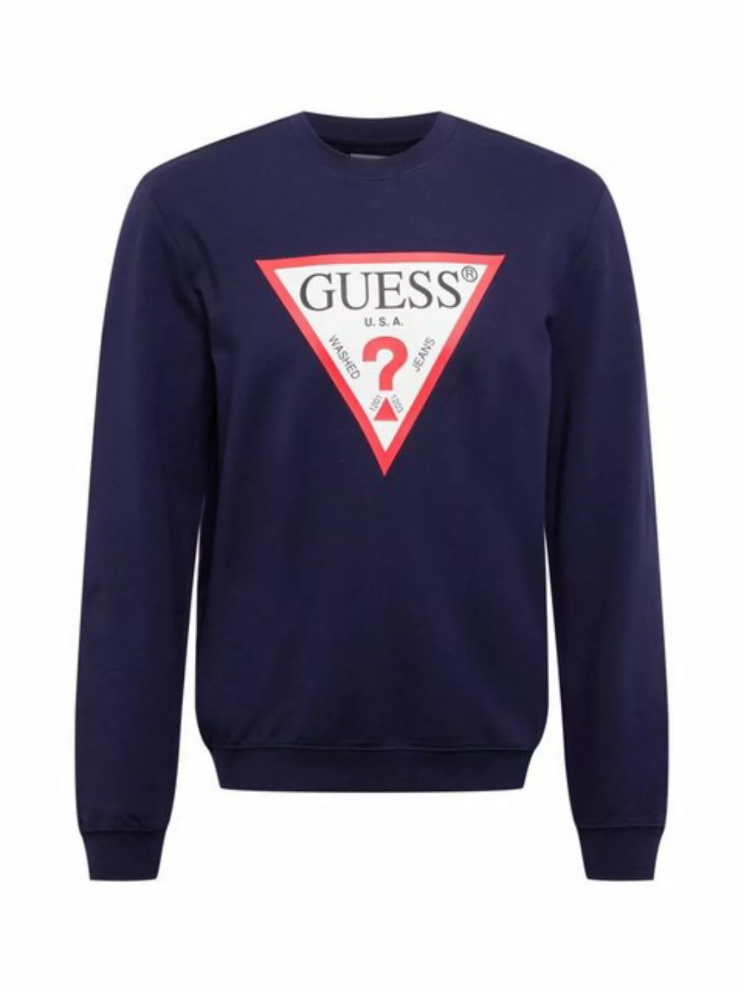 Guess Sweatshirt Sweatshirt Audley CN Fleece Pullover (1-tlg) günstig online kaufen