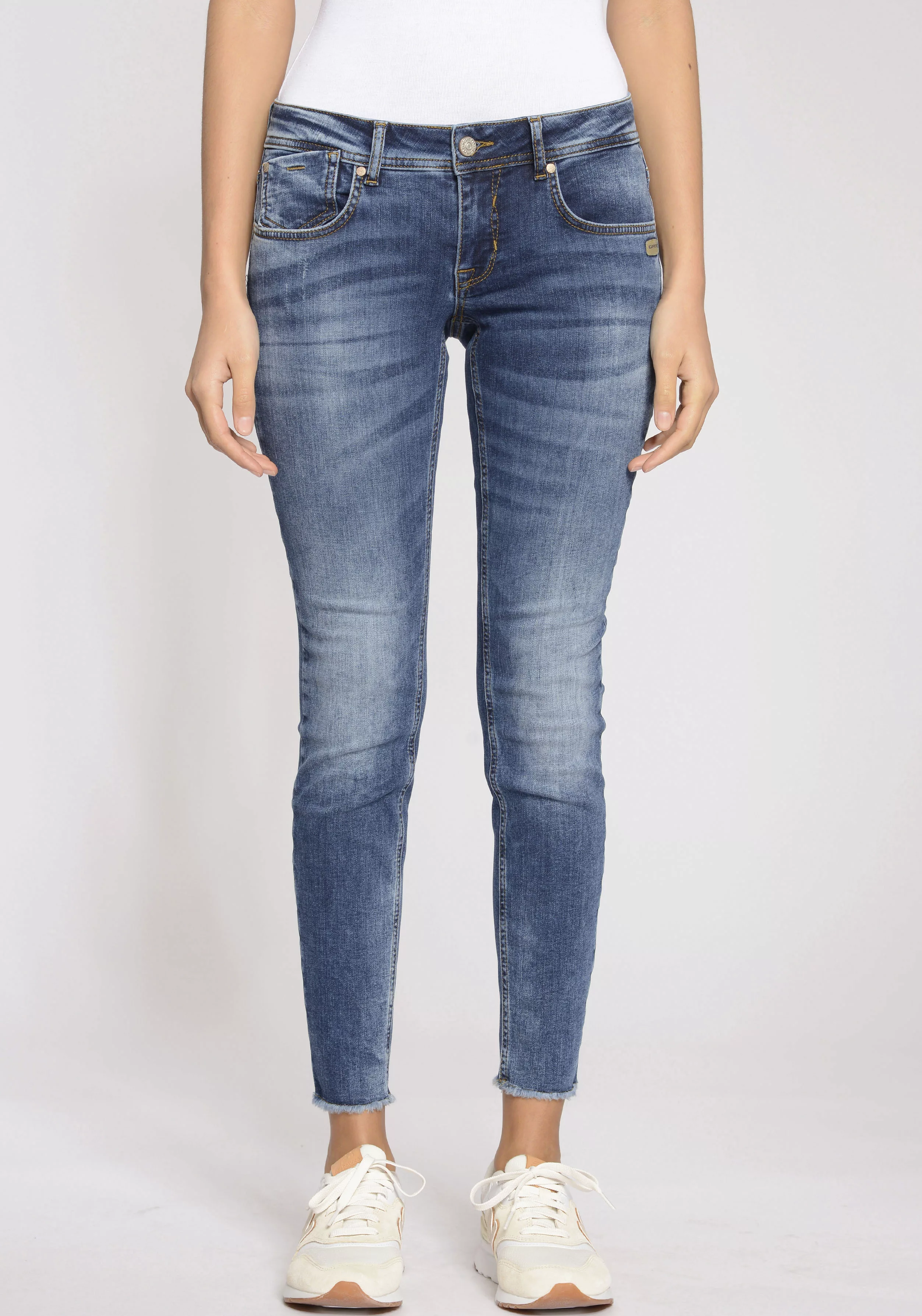 GANG Skinny-fit-Jeans "94 Faye Cropped" günstig online kaufen