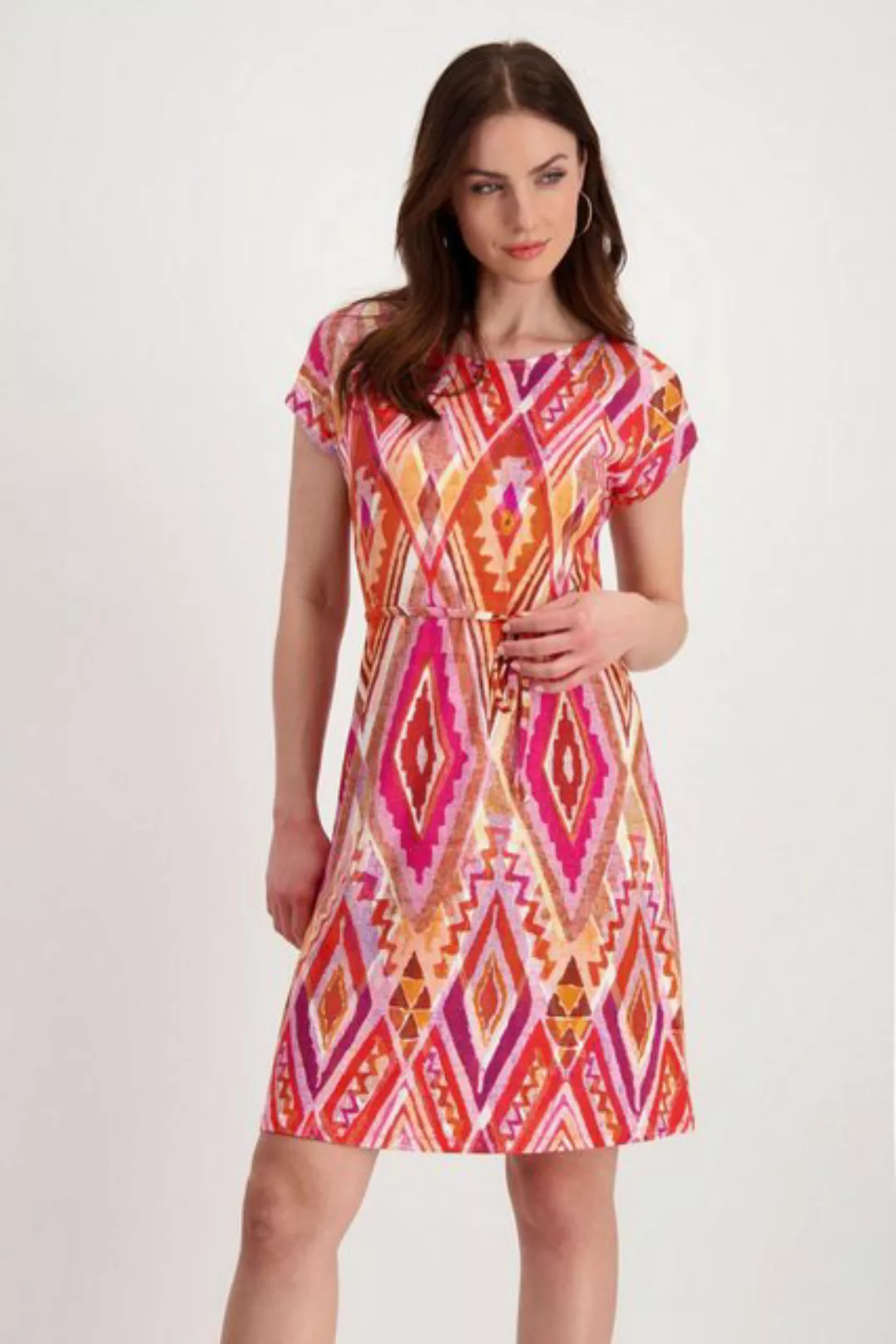 Monari Sommerkleid Kleid, berry sorbet gemustert günstig online kaufen