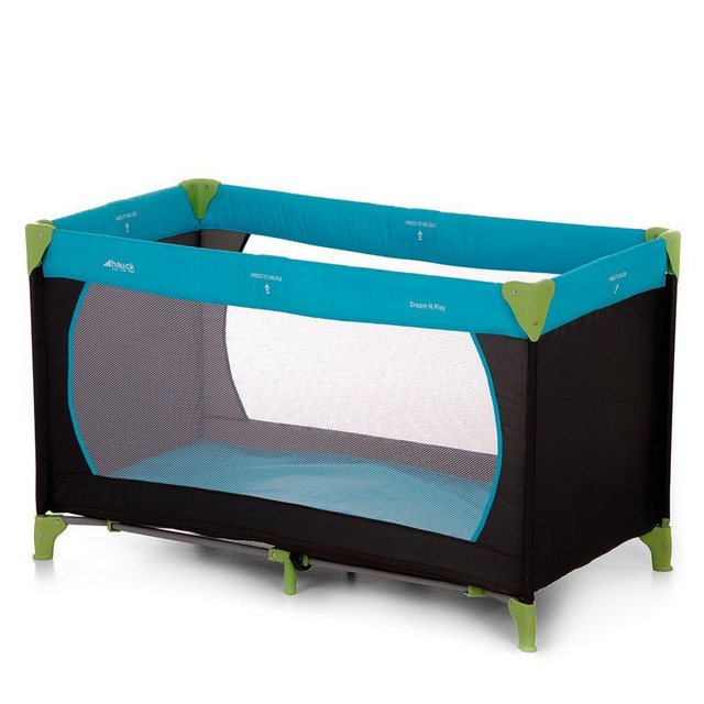 Hauck Baby-Reisebett Dream'n Play - Waterblue, Baby Kinder Reisebett 120 x günstig online kaufen