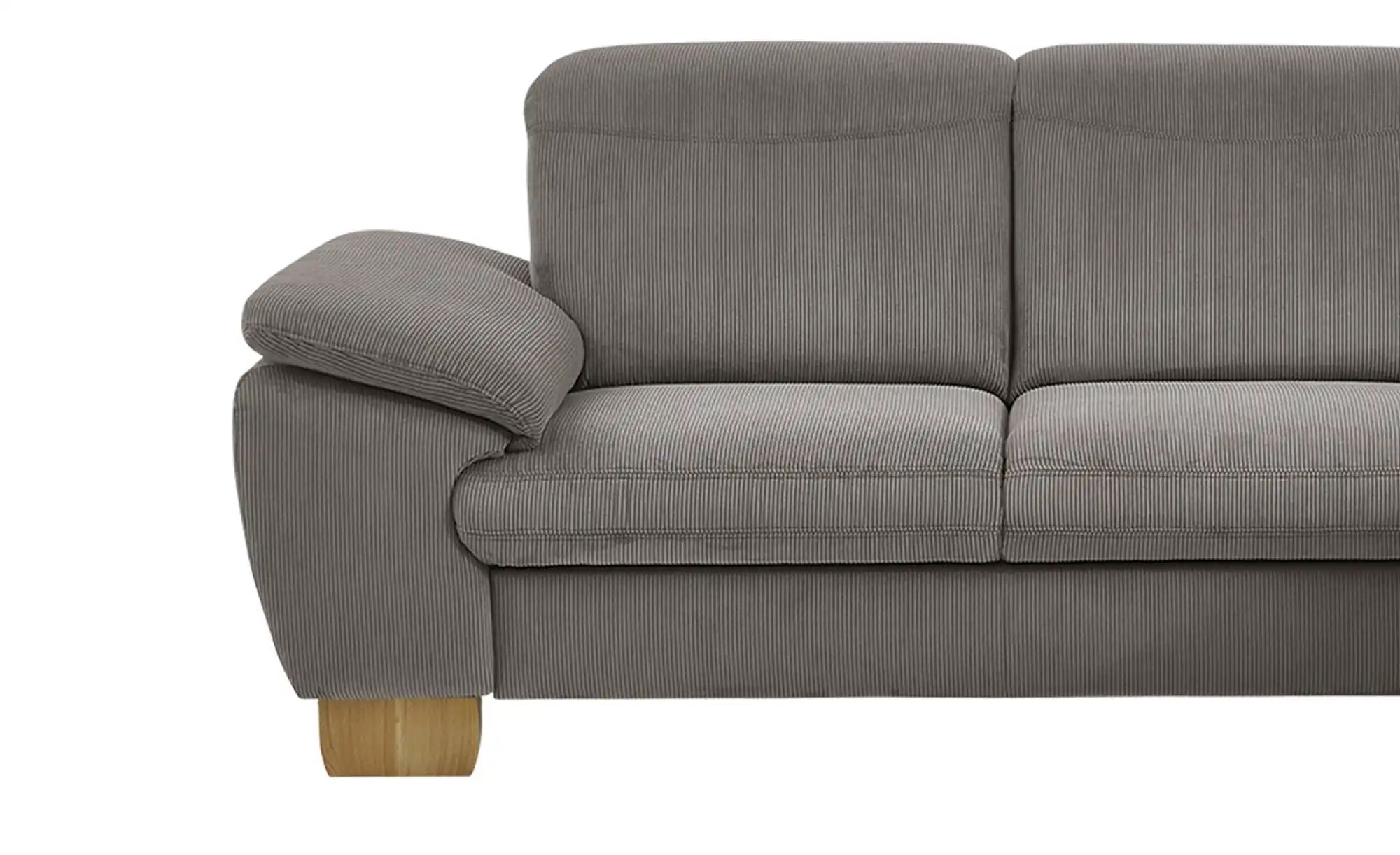 meinSofa Ecksofa  Raica-S ¦ grau ¦ Maße (cm): B: 266 H: 91 T: 243 Polstermö günstig online kaufen