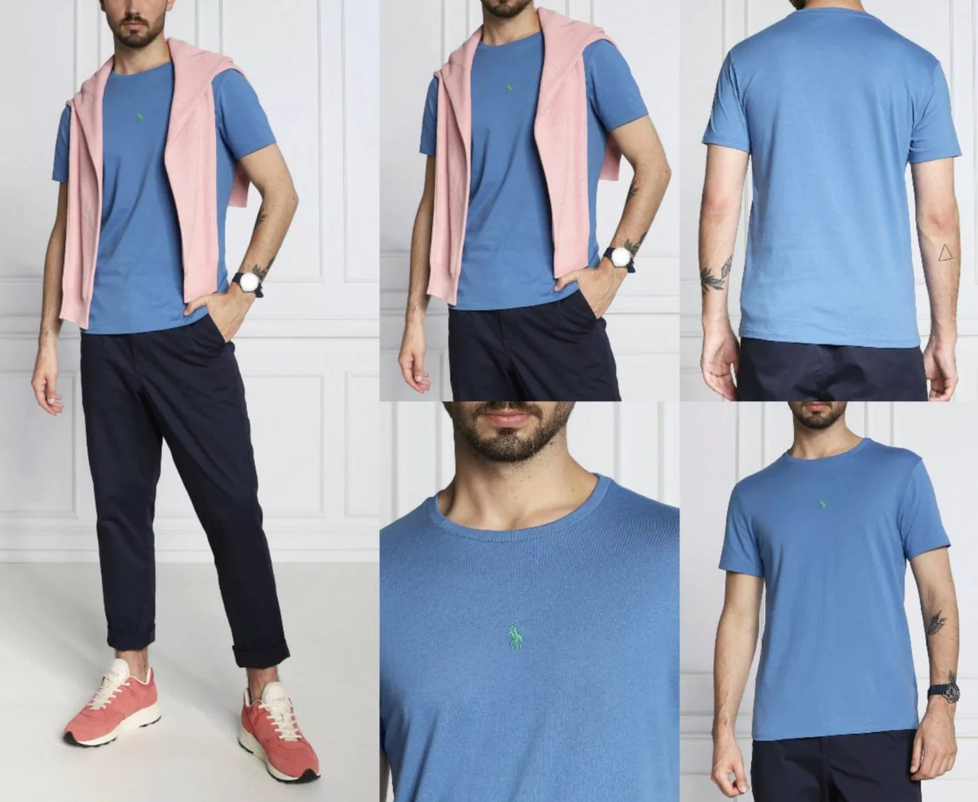 Ralph Lauren T-Shirt POLO RALPH LAUREN CENTRE PONY Cotton T-Shirt Soft Shir günstig online kaufen