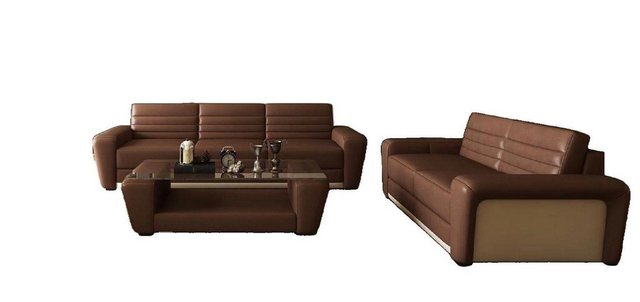 JVmoebel Sofa Luxus braune Sofagarnitur 3+2 Sitzer neue Couche Modern, Made günstig online kaufen