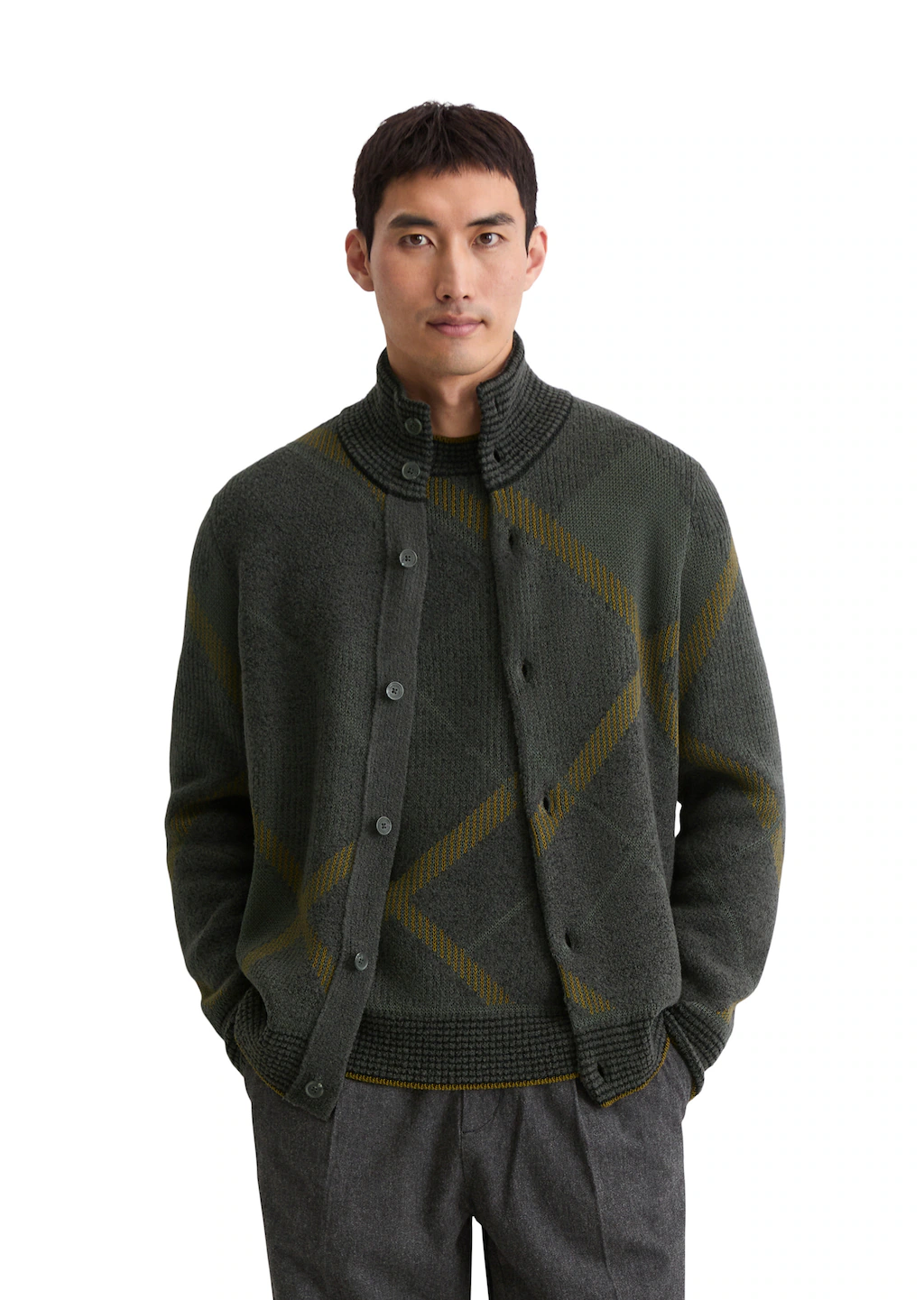 Marc OPolo Cardigan "mit Farb- und Strukturmix" günstig online kaufen