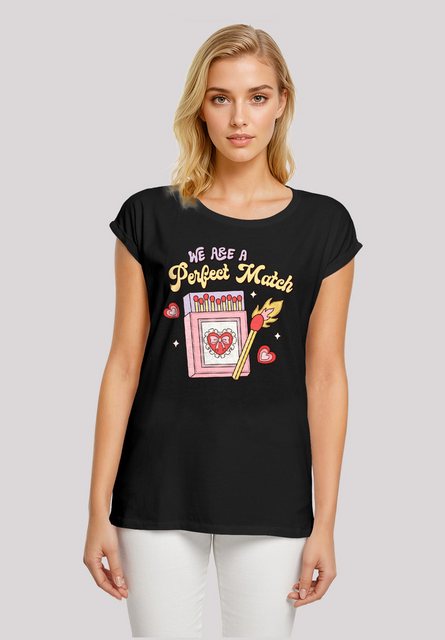 F4NT4STIC T-Shirt "We Are A Perfect Match Love", Premium Qualität günstig online kaufen