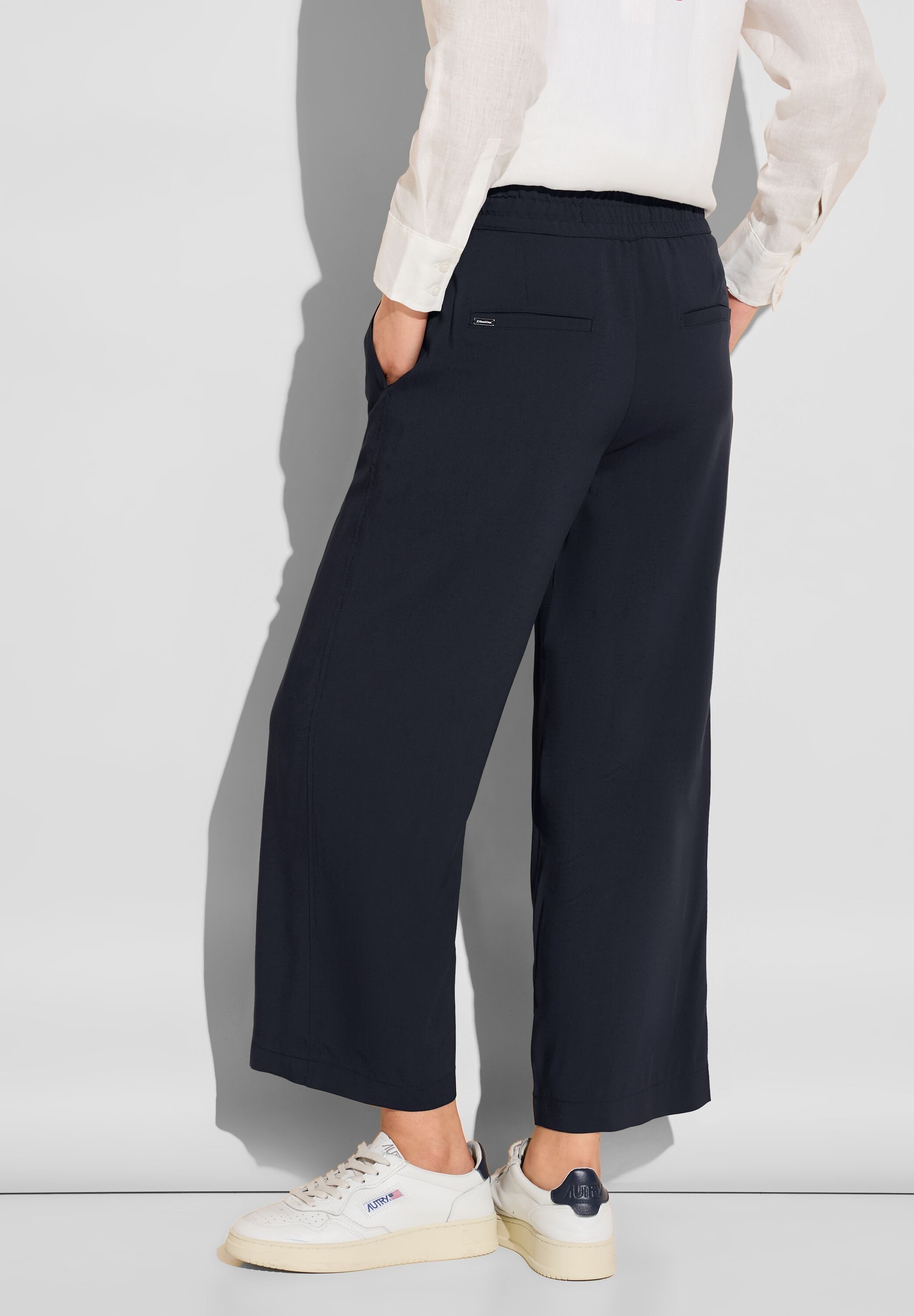 STREET ONE Culotte, Elastikbund mit Tunnelzug günstig online kaufen
