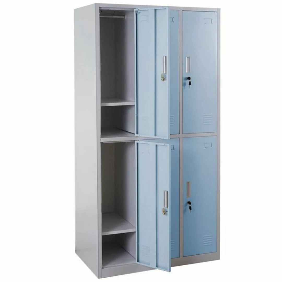 MCW Mehrzweckschrank Preston T829-6 Metallschrank, Drehriegelschloss inkl. günstig online kaufen