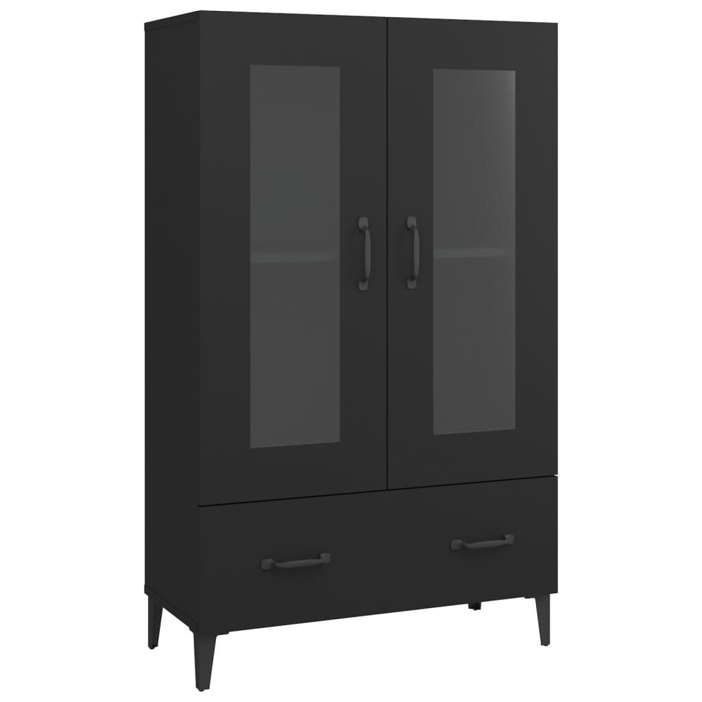 vidaXL Highboard, Hochkommode Schwarz 70x31x115 cm günstig online kaufen