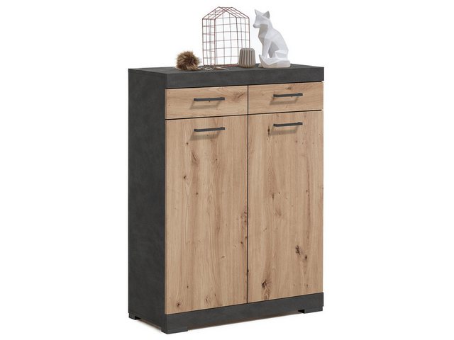 FMD Möbel Schuhschrank 80 x 109,5 x 35 cm (B/H/T) günstig online kaufen