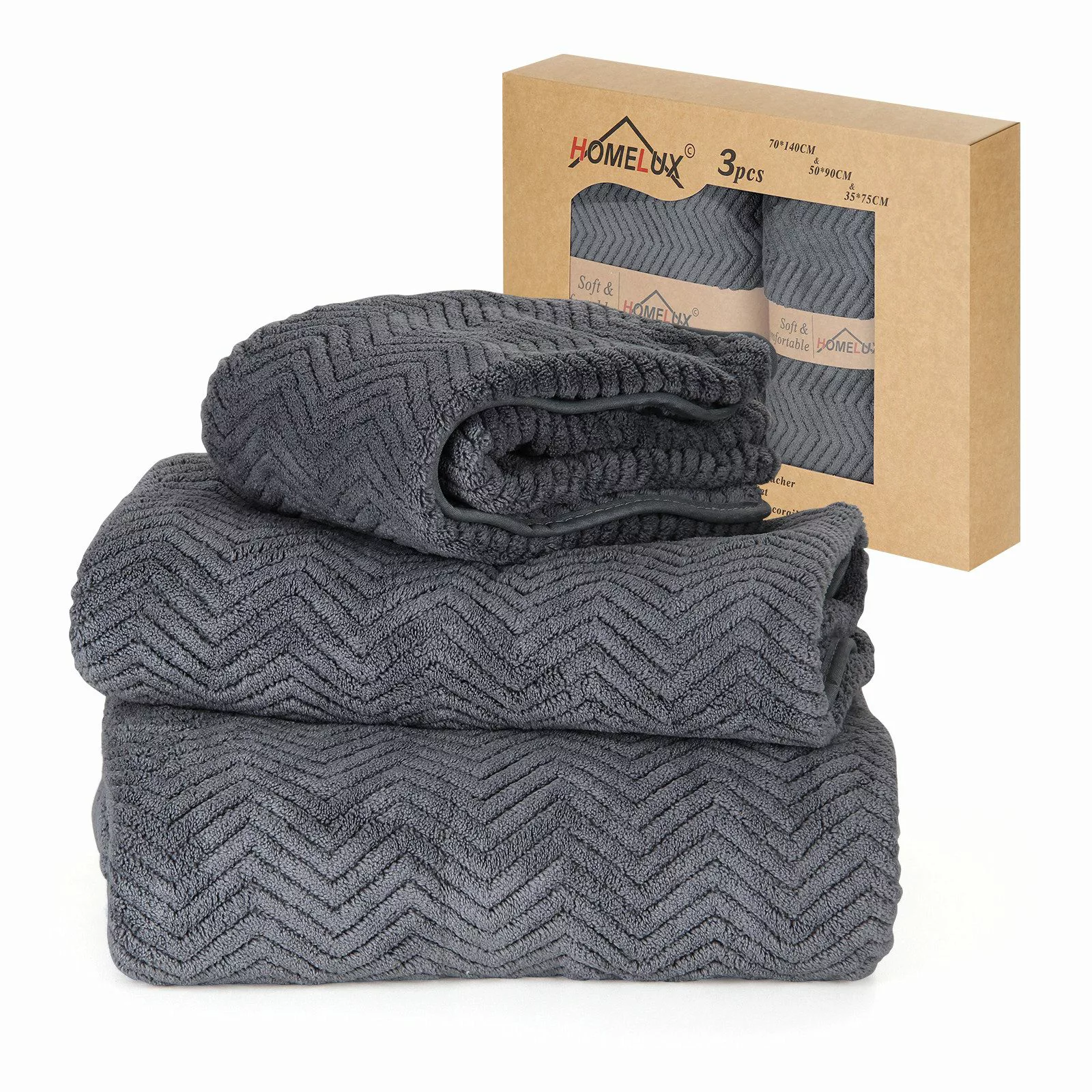 HOMELUX Handtuch Set 2 / 3 günstig online kaufen
