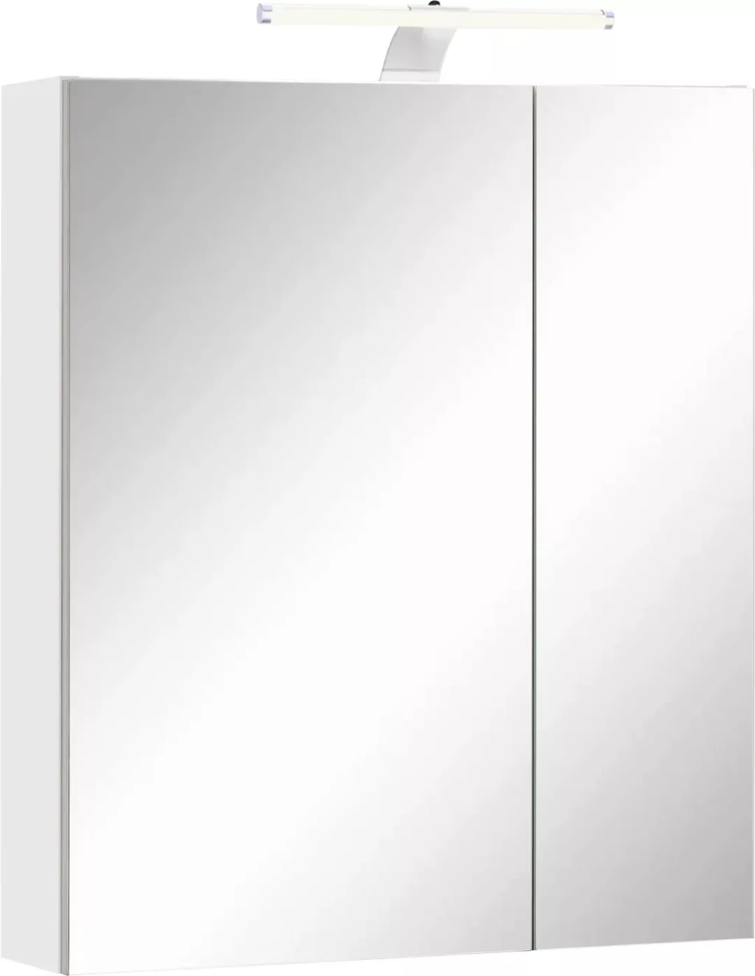 Schildmeyer Spiegelschrank "Lagona", Breite 60 cm, 2-türig, LED-Beleuchtung günstig online kaufen