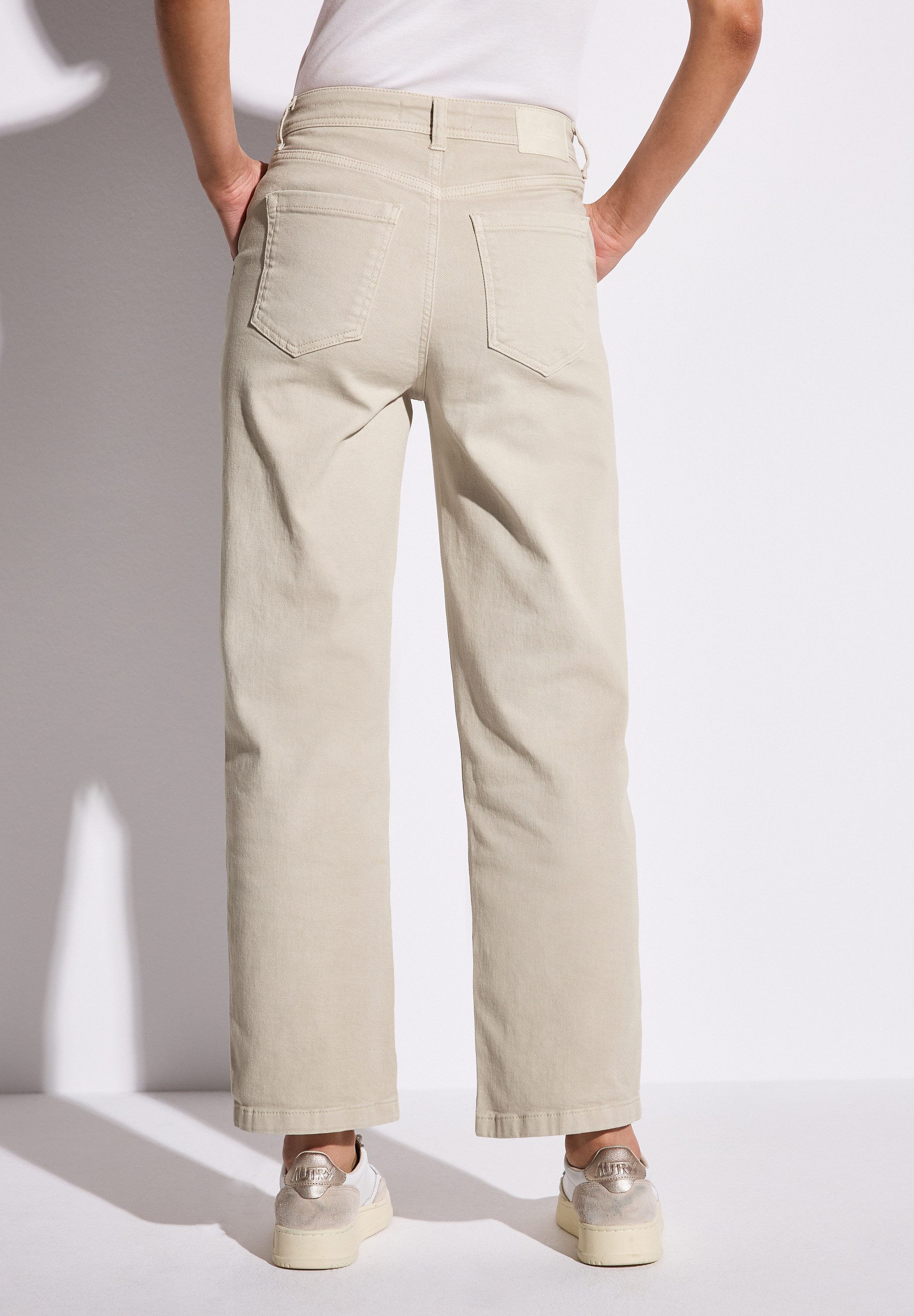 STREET ONE Straight-Jeans, High Waist günstig online kaufen