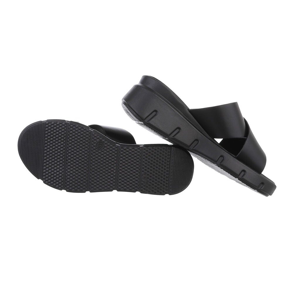 Ital-Design Damen Mules Freizeit Plateausandaletten (85698069) günstig online kaufen