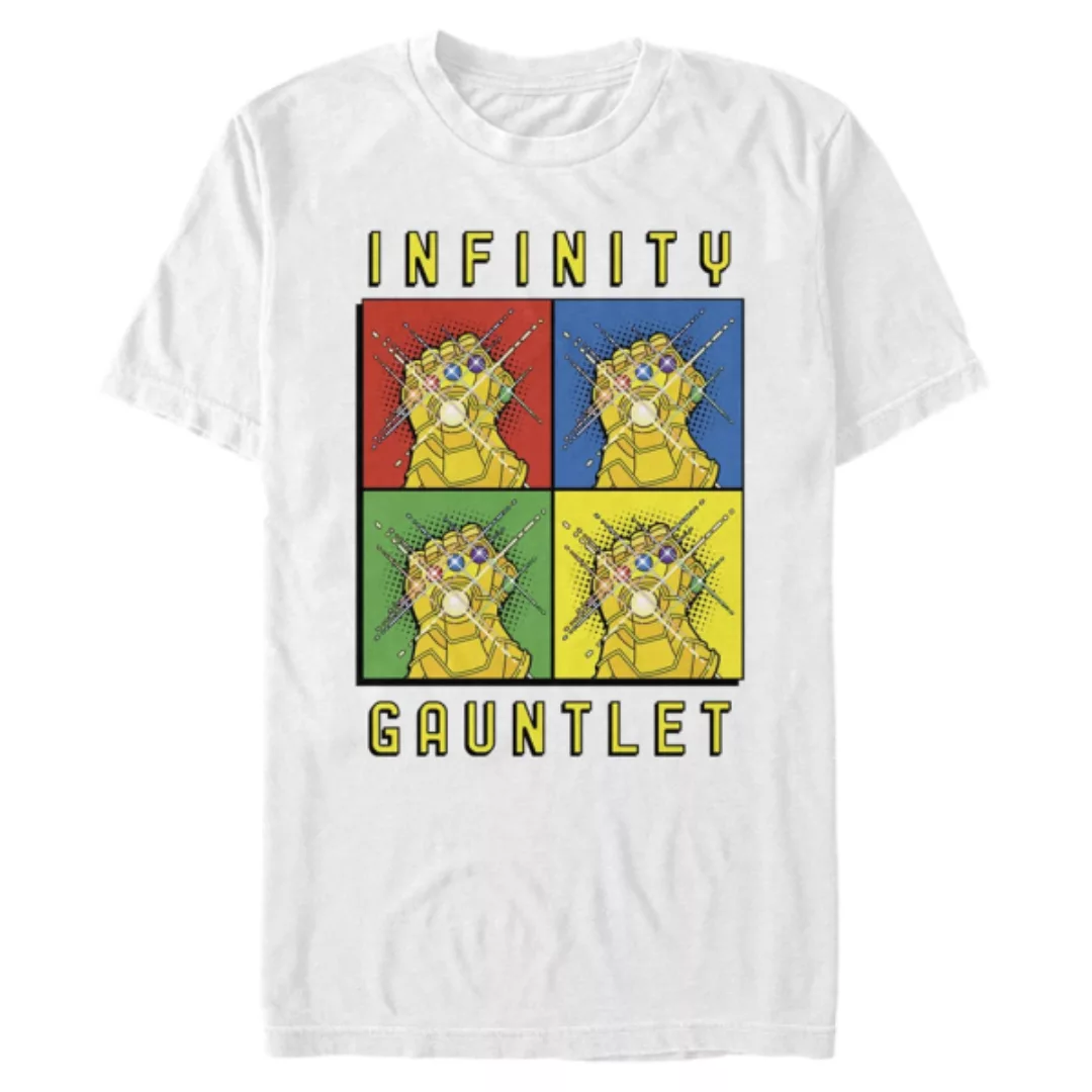 Marvel - Avengers - Gauntlet Warhol - Männer T-Shirt günstig online kaufen