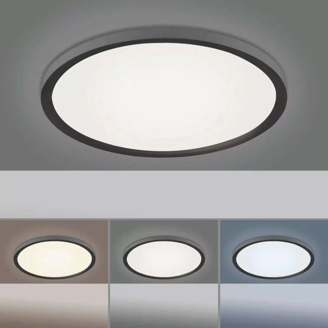 JUST LIGHT LED Deckenleuchte »FLAT«, 1 flammig-flammig günstig online kaufen