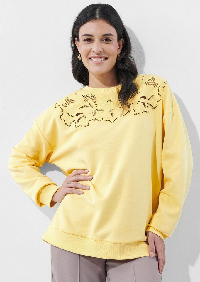 Alba Moda Strickpullover Sweatshirt günstig online kaufen