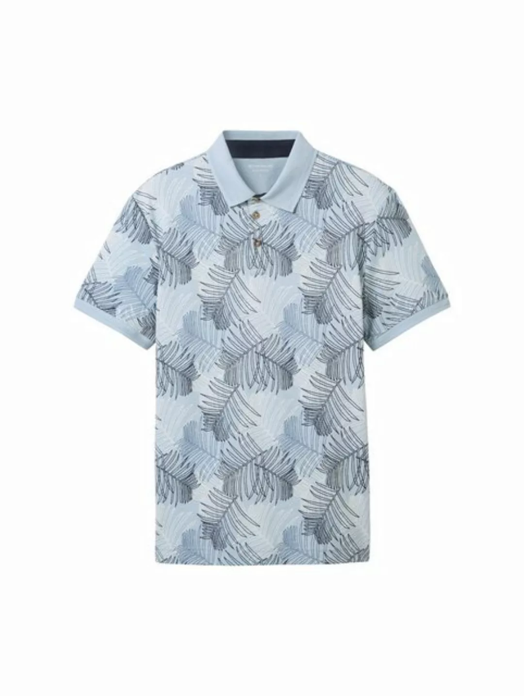 TOM TAILOR Poloshirt Poloshirt mit Allover Print günstig online kaufen