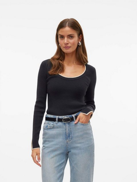 Vero Moda Rundhalspullover VMJOAN (1-tlg) Plain/ohne Details günstig online kaufen