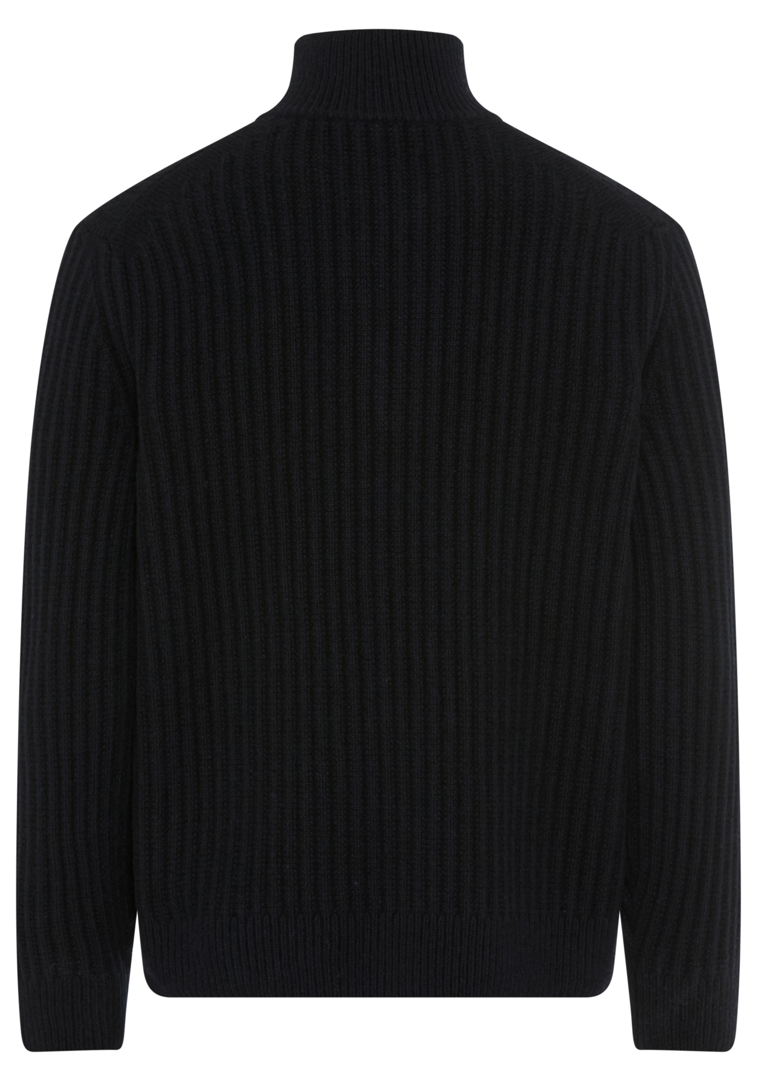 BOSS ORANGE Strickpullover "Kwinter", Troyer-Kragen, Rippstrick, relaxed fi günstig online kaufen