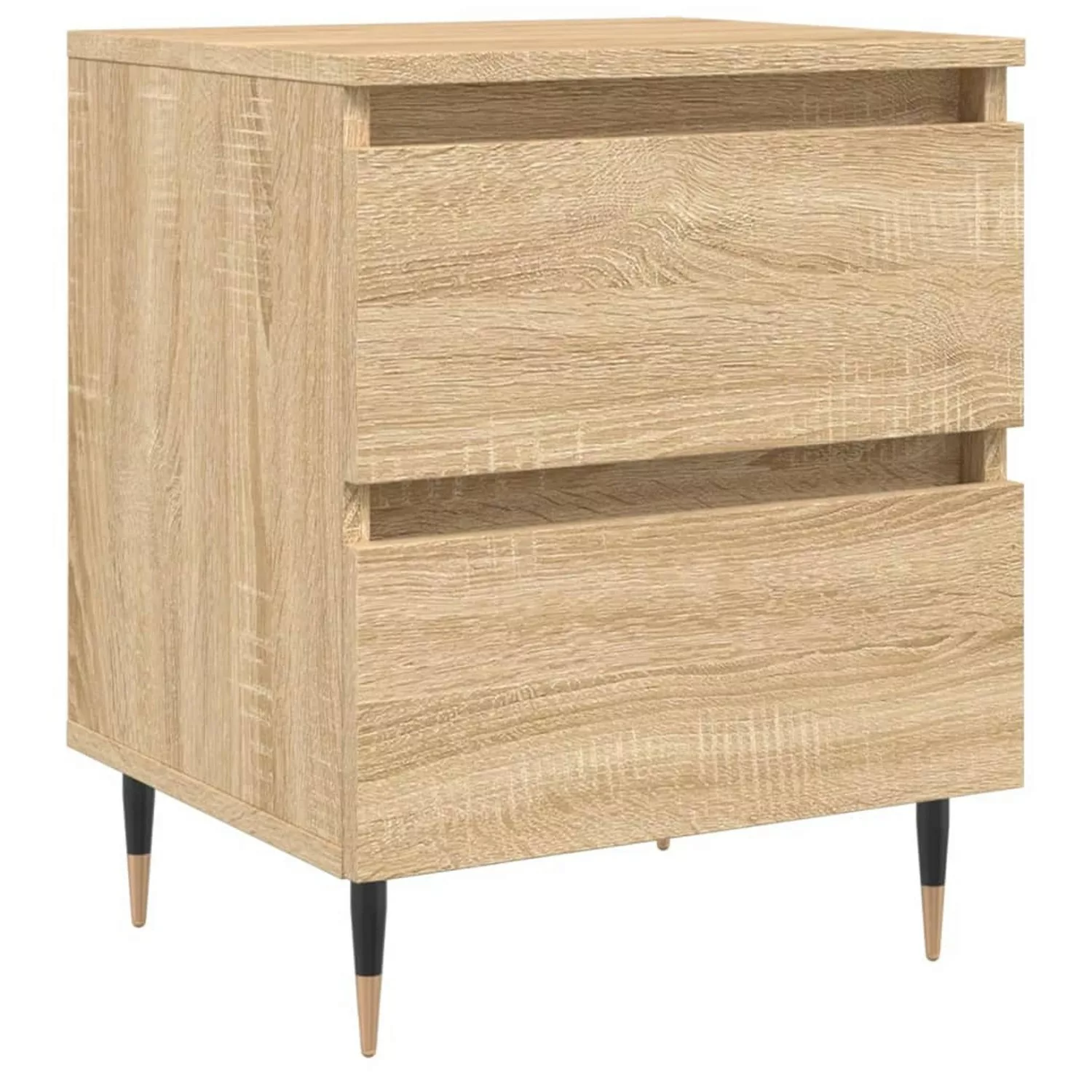 vidaXL Nachttisch Sonoma-Eiche 40x35x50 cm Holzwerkstoff Modell 12 günstig online kaufen