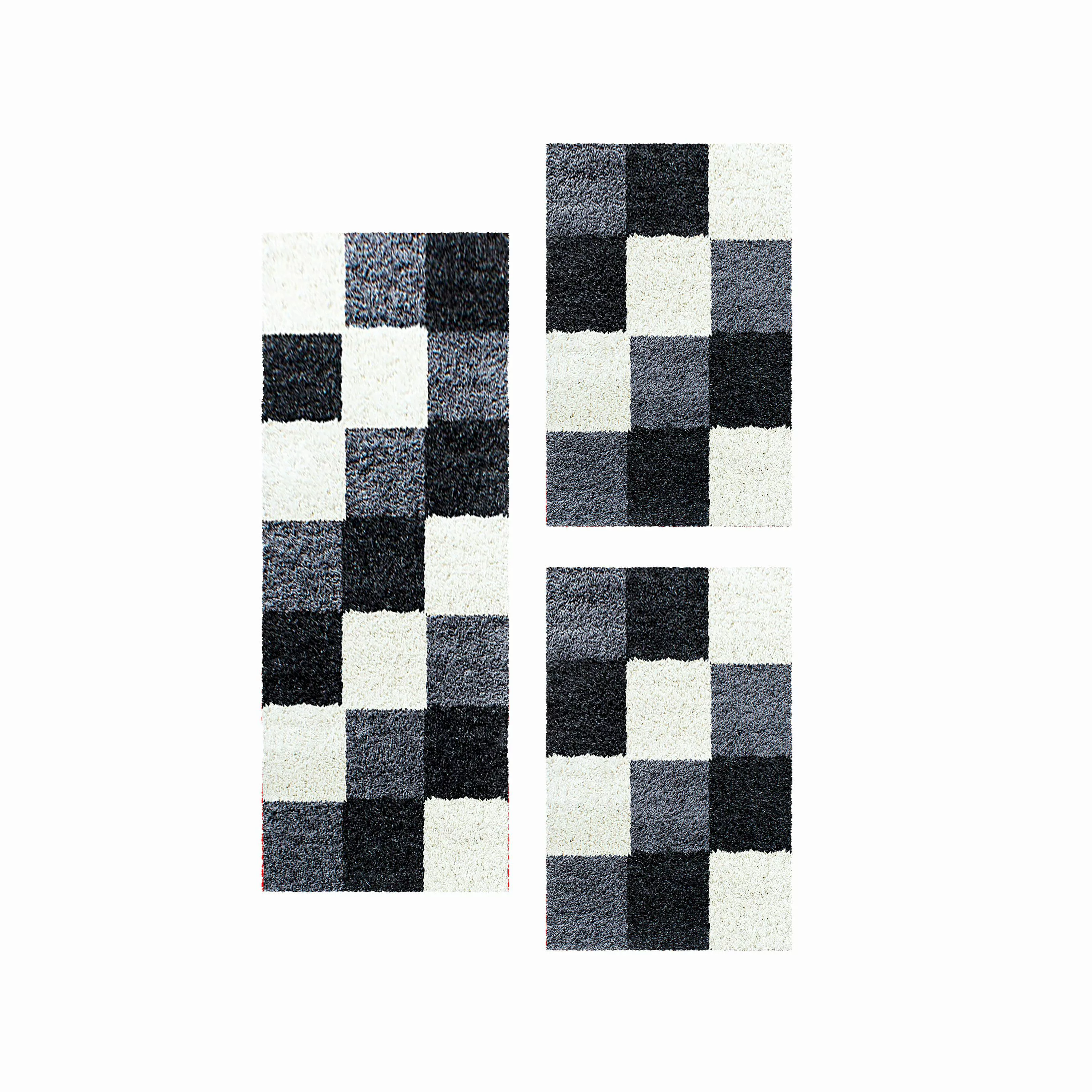 Teppium Teppich Kariert Design, Rechteckig, Höhe: günstig online kaufen