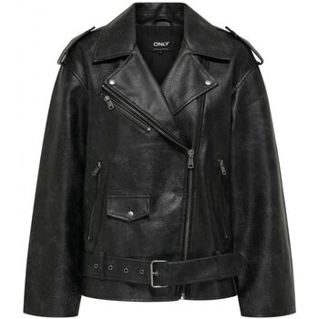 Only  Lederjacken 15349175 WAVES-BLACK günstig online kaufen