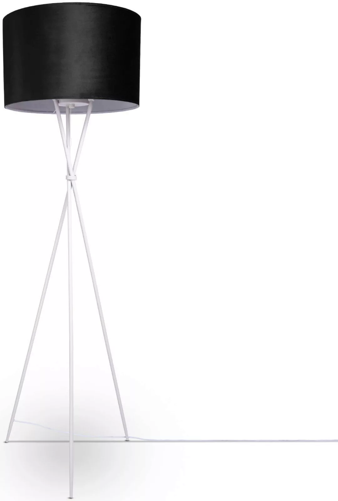 Paco Home Stehlampe »Kate uni Color«, Leuchtmittel E27   ohne Leuchtmittel, günstig online kaufen